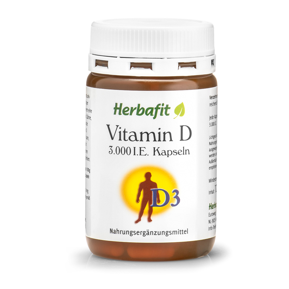 VitaminD3.000 I.U.Capsules » Order online now Herbafit