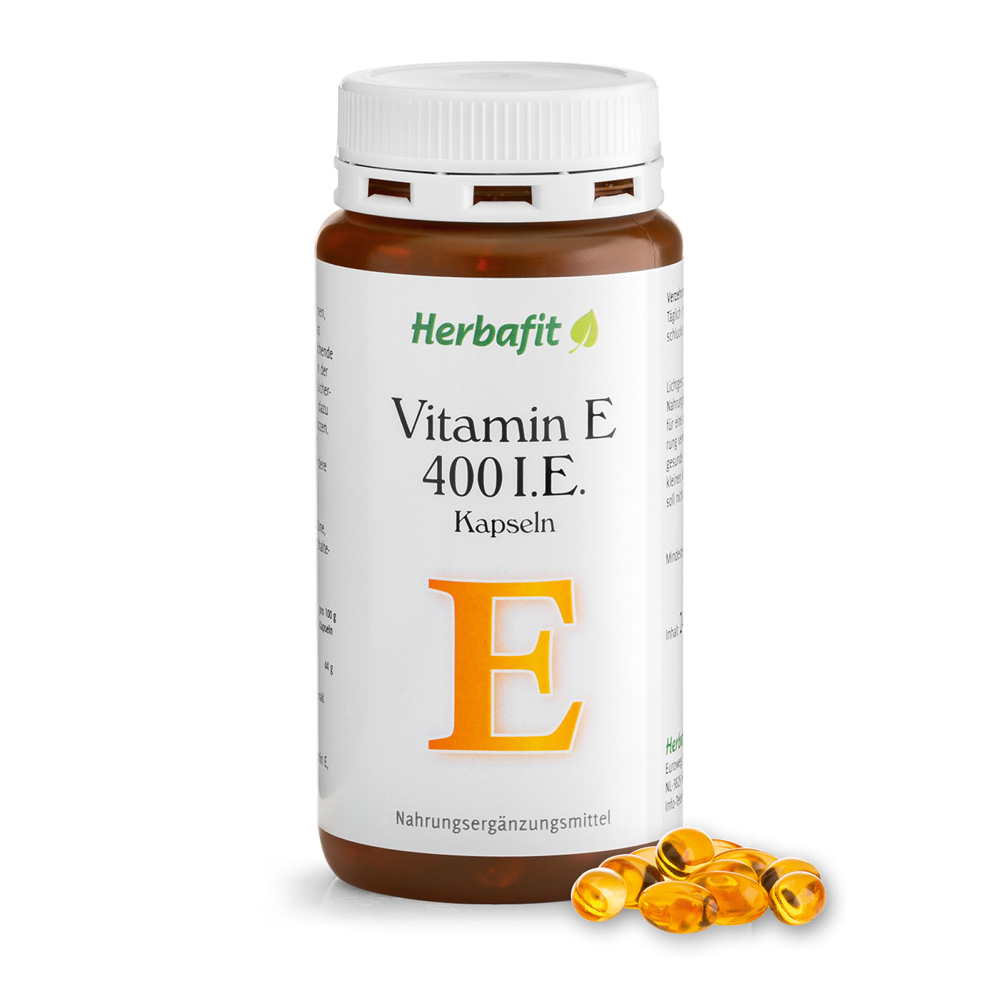 Vitamin E 400 I.E. Capsules.