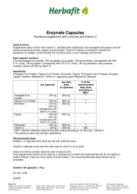 Enzynate Capsules 80 g