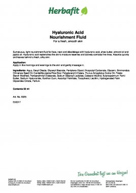 Combi-pack: Hyaluronic Acid Capsules 400 mg + Hyaluronic Acid Nourishment Fluid