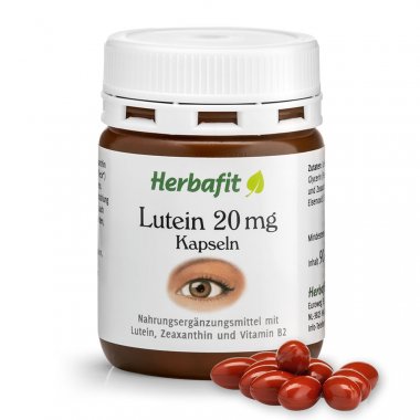 Lutein capsules 20 mg 45 g