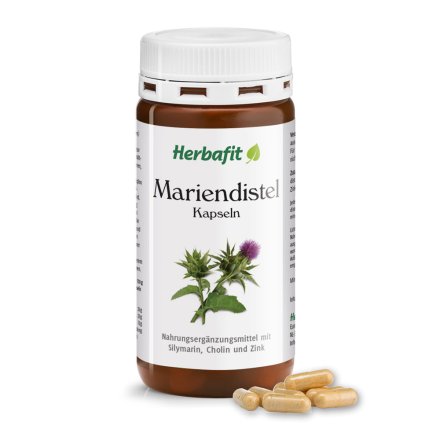 Milk thistle capsules