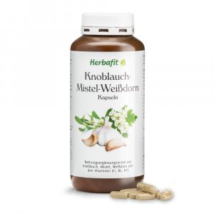 Garlic Mistletoe Hawthorn Capsules 480 capsules